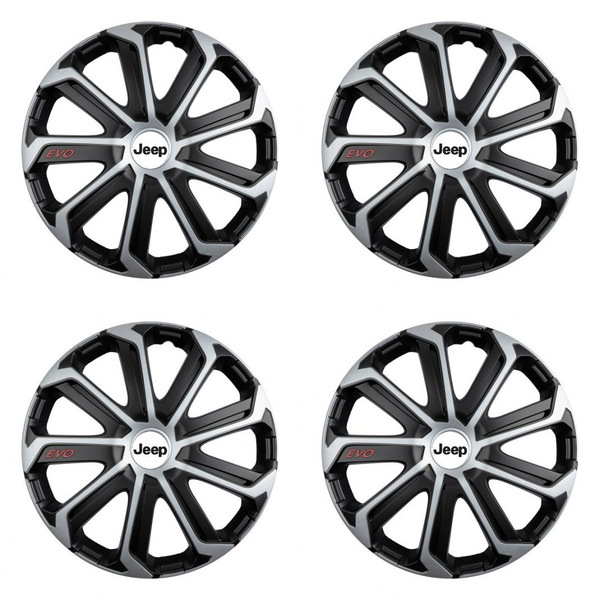 capace pentru Jeep 14 Evo black&silver