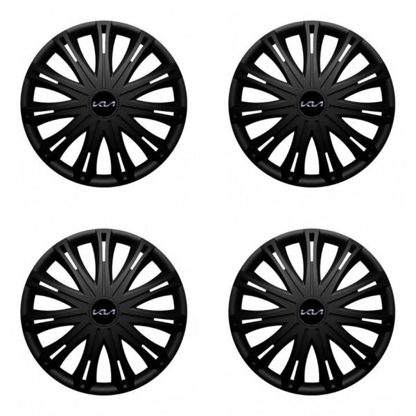 capace pentru Kia (logo nou) 17 SPARK BLACK