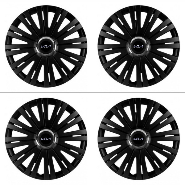 capace pentru Kia (nové logo) 14 ACTIVE RC BLACK