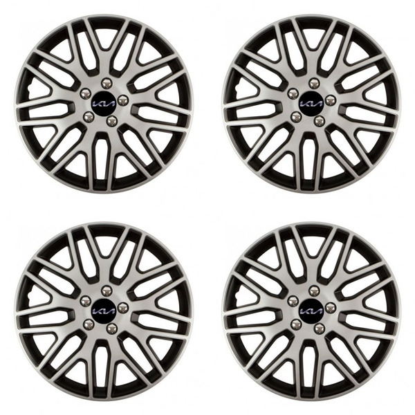 capace pentru Kia (nové logo) 14 Dakar NC silver and black