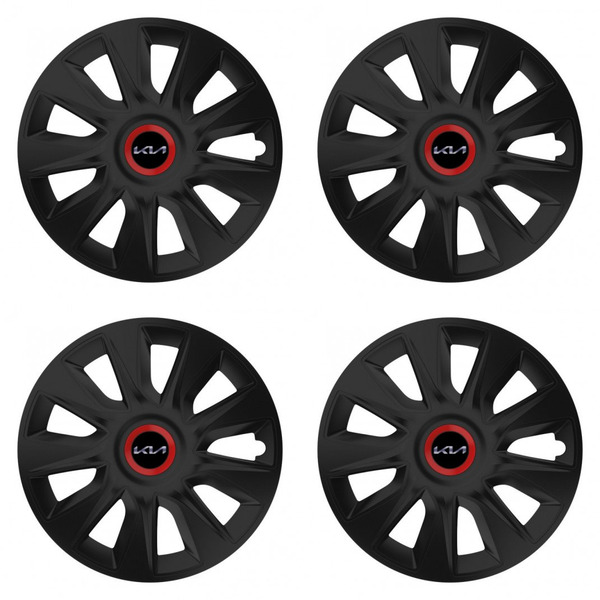 capace pentru Kia (logo nou) 17 STRATOS RR black