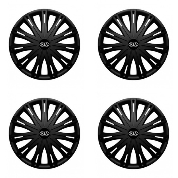 capace pentru Kia (logo vechi) 17 SPARK BLACK