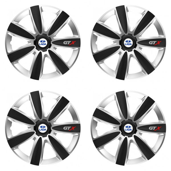 capace pentru Lada 15 GTX CARBON silver/black