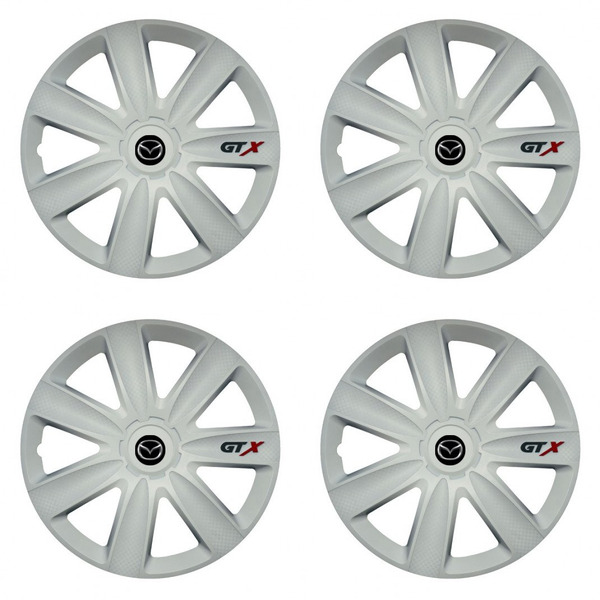 capace pentru Mazda 15 GTX carbon white