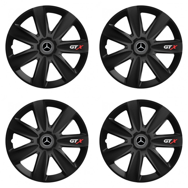 capace pentru Mercedes 14 GTX CARBON black