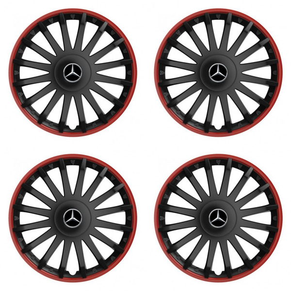 capace pentru Mercedes 16 CRYSTAL RO black