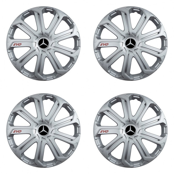 capace pentru Mercedes 14 Evo silver