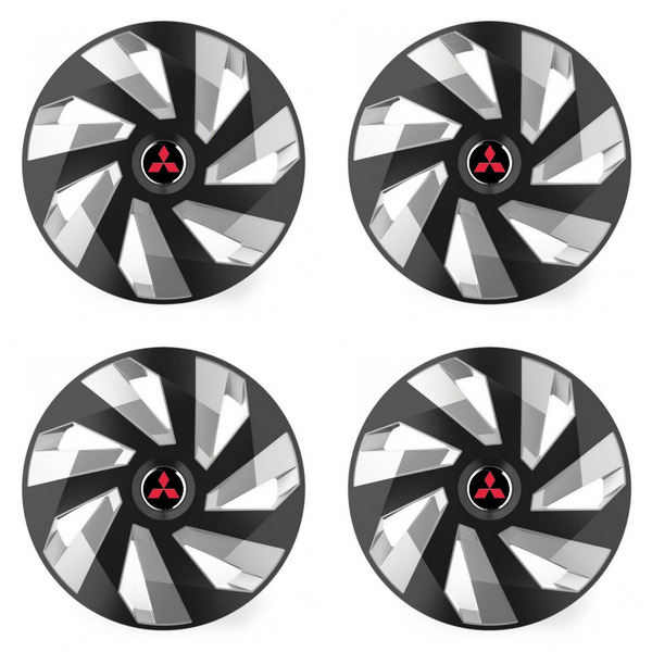 capace pentru Mitsubishi (roșu) 16 Vector RC black and silver