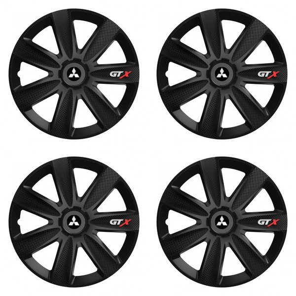 capace pentru Mitsubishi (argintiu) 16 GTX CARBON black