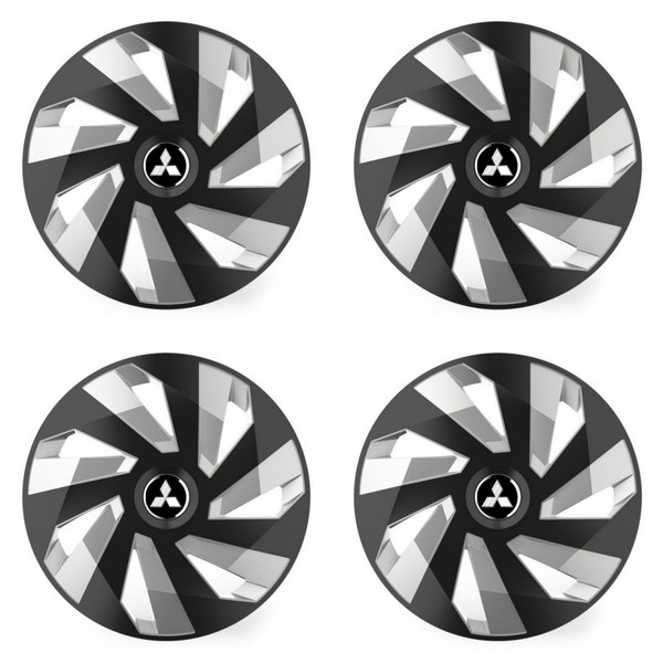 capace pentru Mitsubishi (argintii) 15 Vector RC black and silver