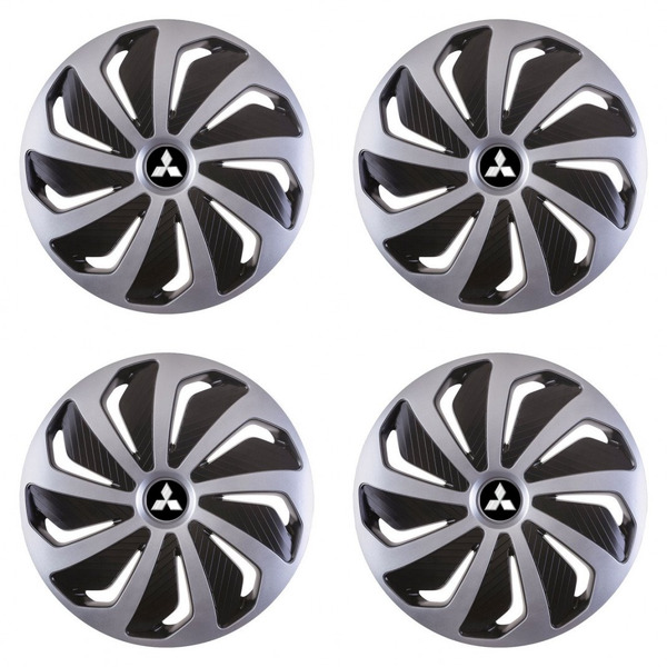 capace pentru Mitsubishi (argintii) 15 WIND SB