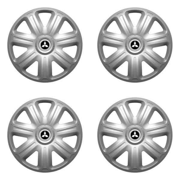 capace pentru Mitsubishi (argintii) 15 COMFORT