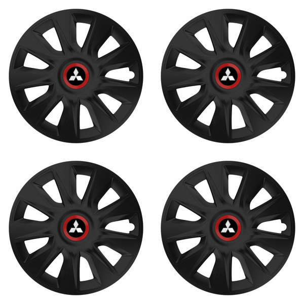 capace pentru Mitsubishi (argintiu) 16 STRATOS RR black