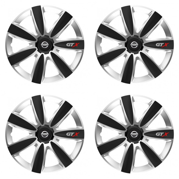 capace pentru Nissan 15 GTX CARBON silver/black
