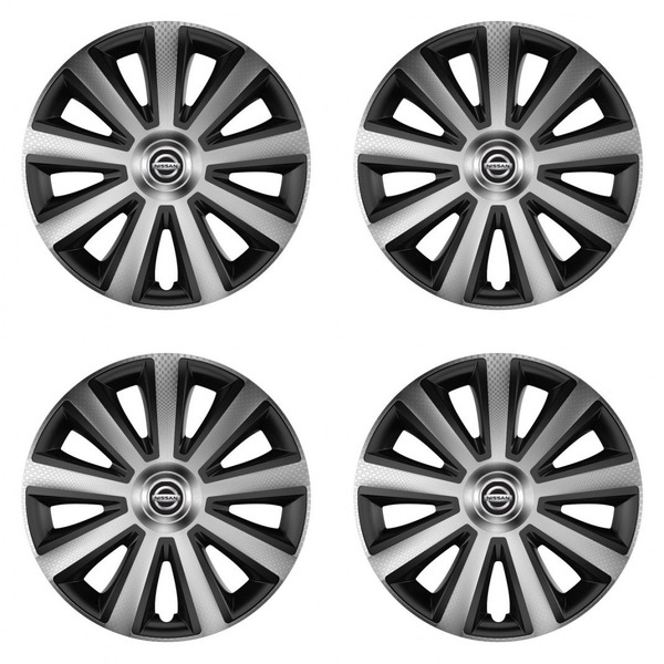 capace pentru Nissan 14 Aviator carbon silver&black