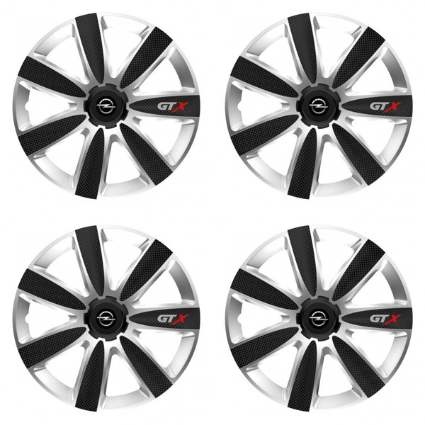 capace pentru Opel 16 GTX CARBON silver/black