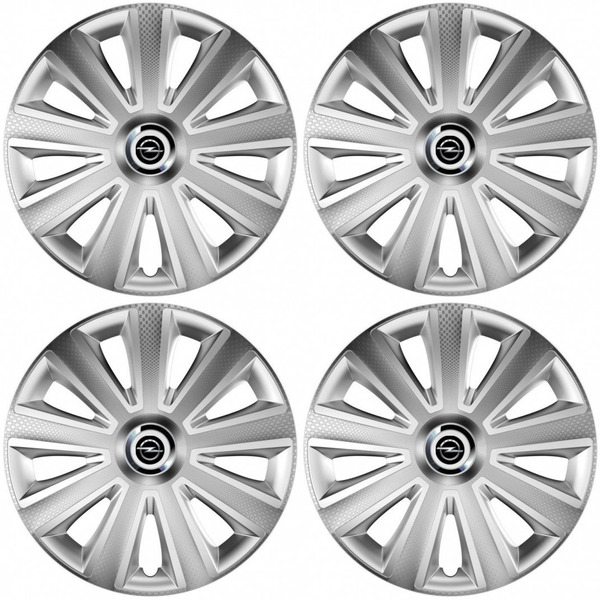capace pentru Opel 14 Aviator carbon RC silver