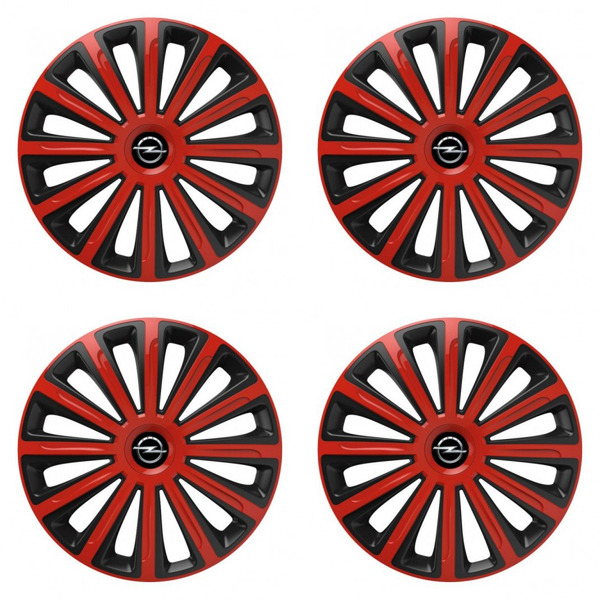 capace pentru Opel 16 TREND red and black