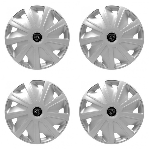 capace pentru Peugeot (logo nou) pentru dube 16 Craft silver