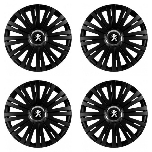 capace pentru Peugeot (logo vechi) 16 ACTIVE RC BLACK