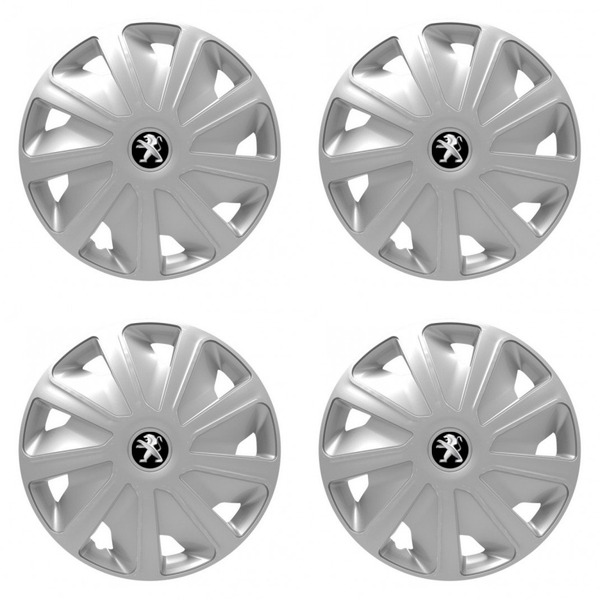 capace pentru Peugeot (logo vechi) pentru dube 15 Craft silver