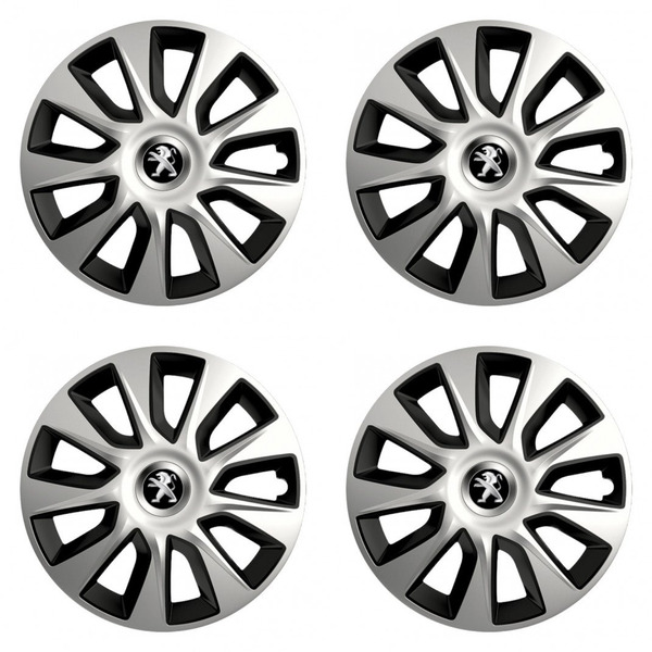capace pentru Peugeot (logo vechi) 17 STRATOS double colour