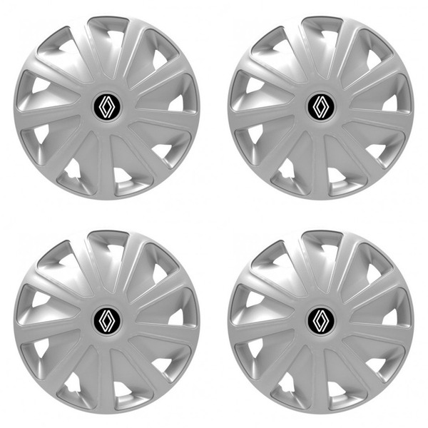 capace pentru Renault (logo nou) pentru dube 16 Craft silver