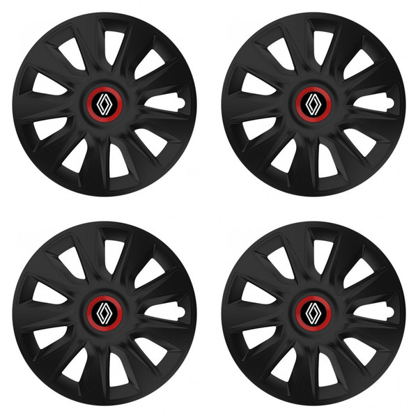 capace pentru Renault (logo nou) 14 STRATOS RR black
