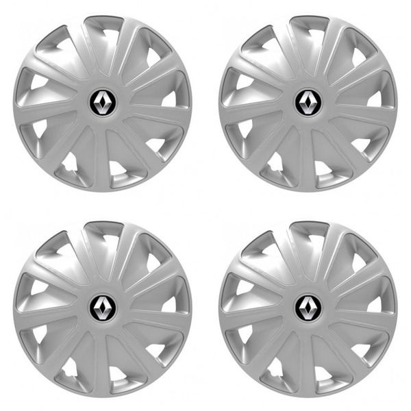 capace pentru Renault (logo vechi) pentru dube 15 Craft silver
