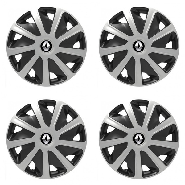 capace pentru Renault (logo vechi) pentru dube 16 Craft silver and black