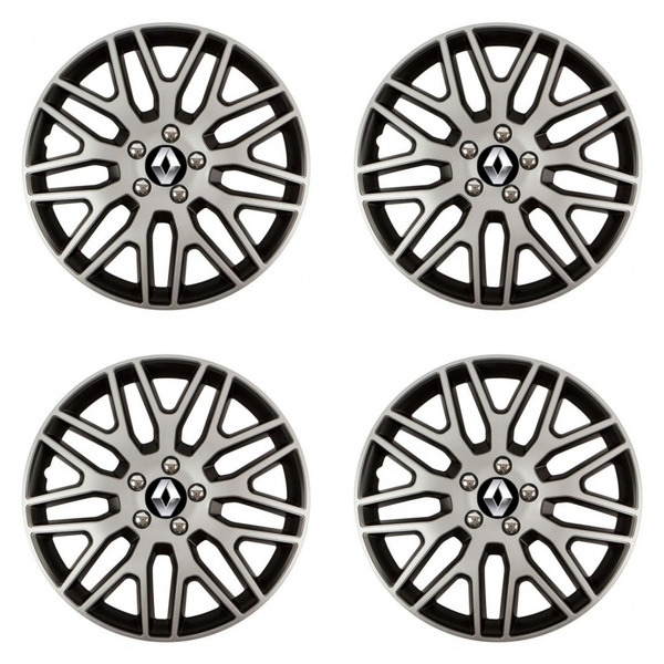 capace pentru Renault (logo vechi) 16 Dakar NC silver and black