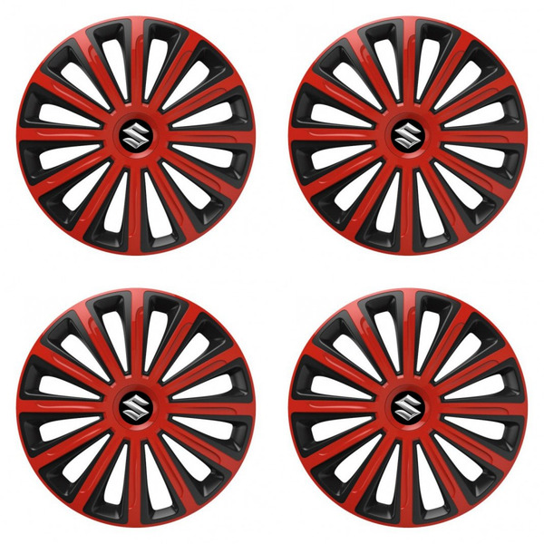 capace pentru Suzuki 16 TREND red and black