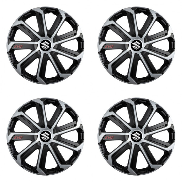 capace pentru Suzuki 14 Evo black&silver