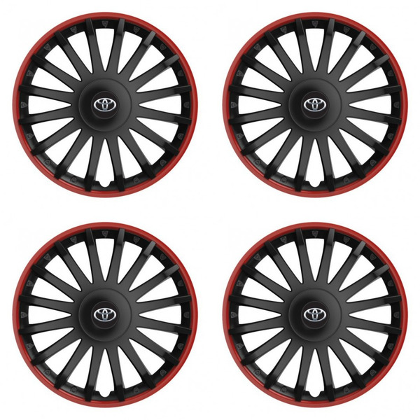 capace pentru Toyota 16 CRYSTAL RO black