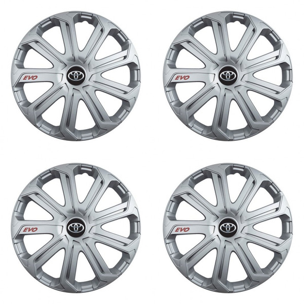 capace pentru Toyota 16 Evo silver