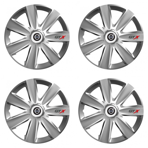 capace pentru Volvo (negru) 15 GTX CARBON silver