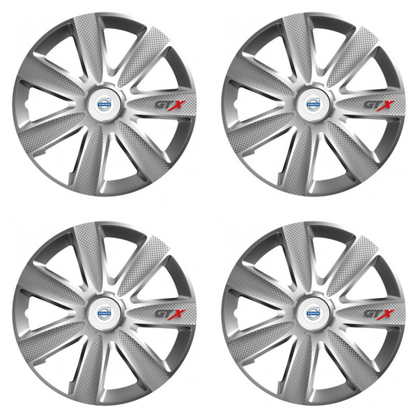 capace pentru Volvo (alb) 14 GTX CARBON silver