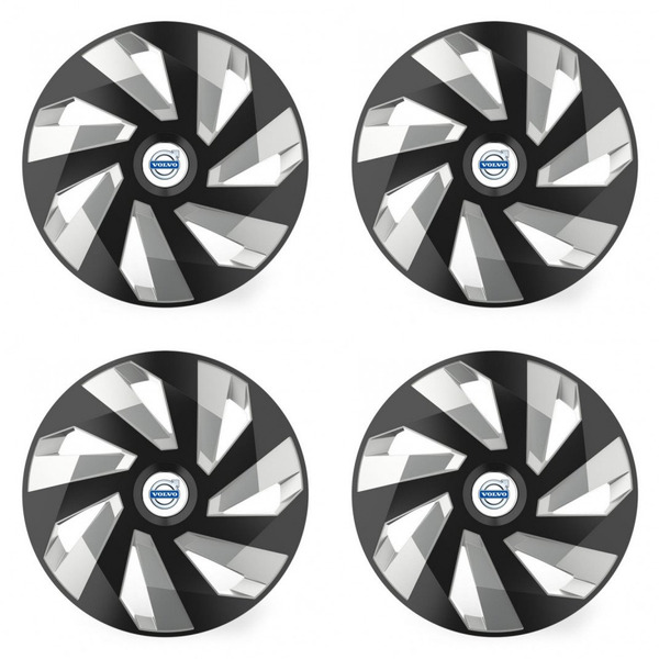 capace pentru Volvo (alb) 14 Vector RC black and silver