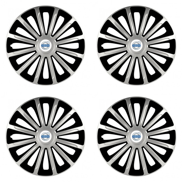 capace pentru Volvo (alb) 15 TREND silver and black
