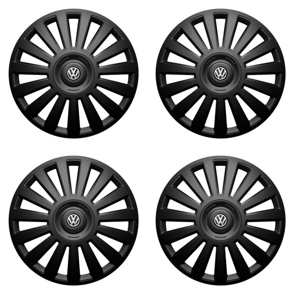 capace pentru VW (negre) 16 Luxury black