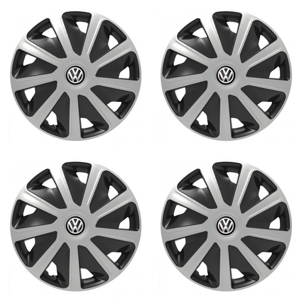 capace pentru VW (negre) pentru dube 15 Craft silver and black