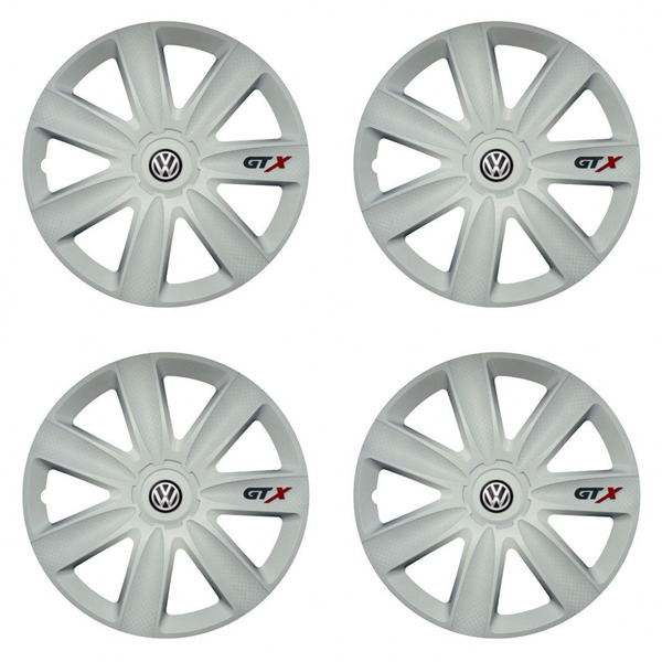 capace pentru VW (negre) 16 GTX carbon white