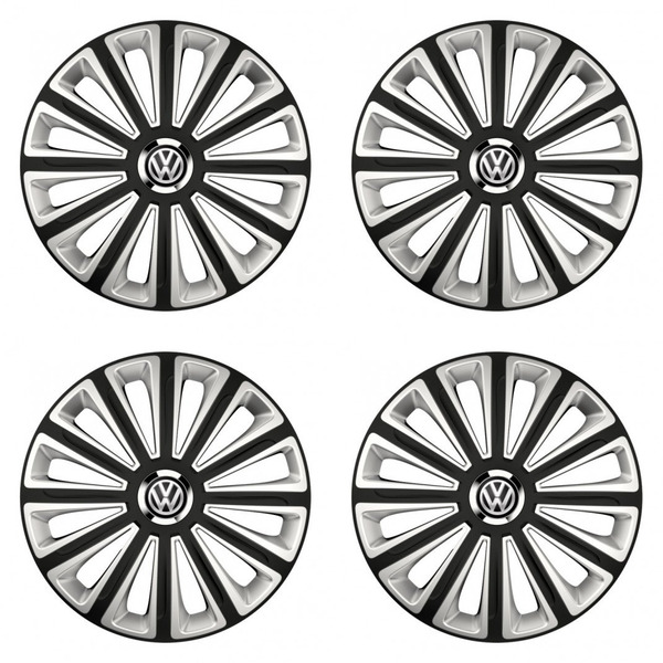 capace pentru VW (negre) 16 TREND RC double colour