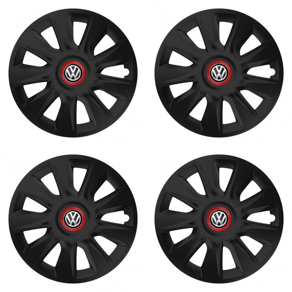 capace pentru VW (negre) 17 STRATOS RR black