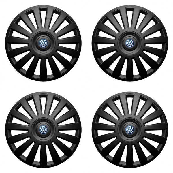 capace pentru VW (albastre) 15 Luxury black