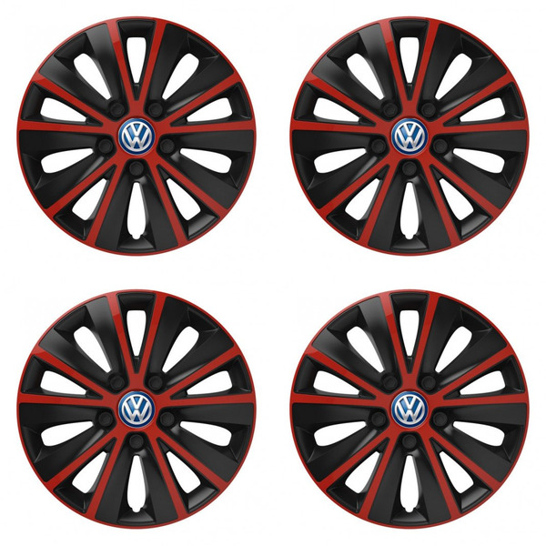 capace pentru VW (albastru) 15 RAPIDE red and black