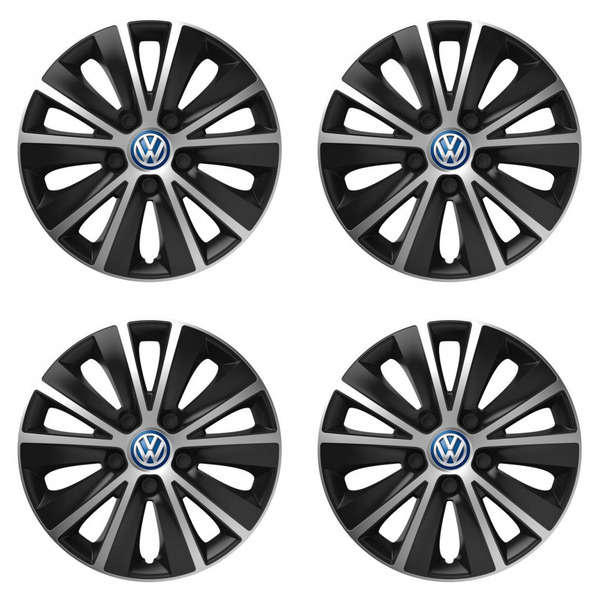 capace pentru VW (albastre) 14 RAPIDE silver and black