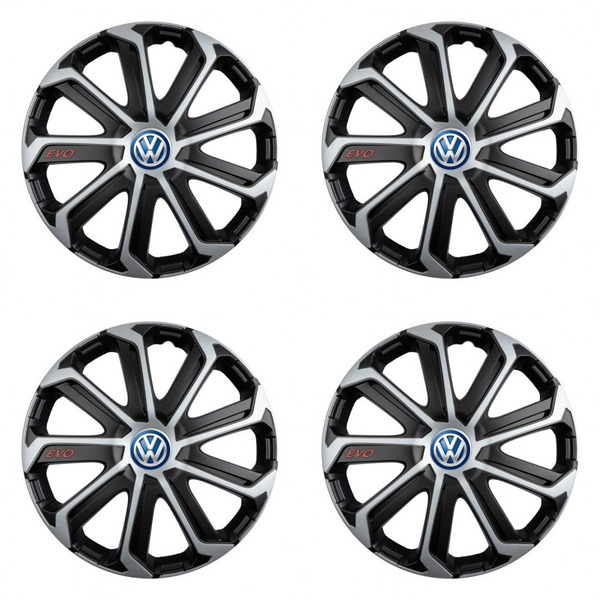 capace pentru VW (albastre) 15 Evo black&silver